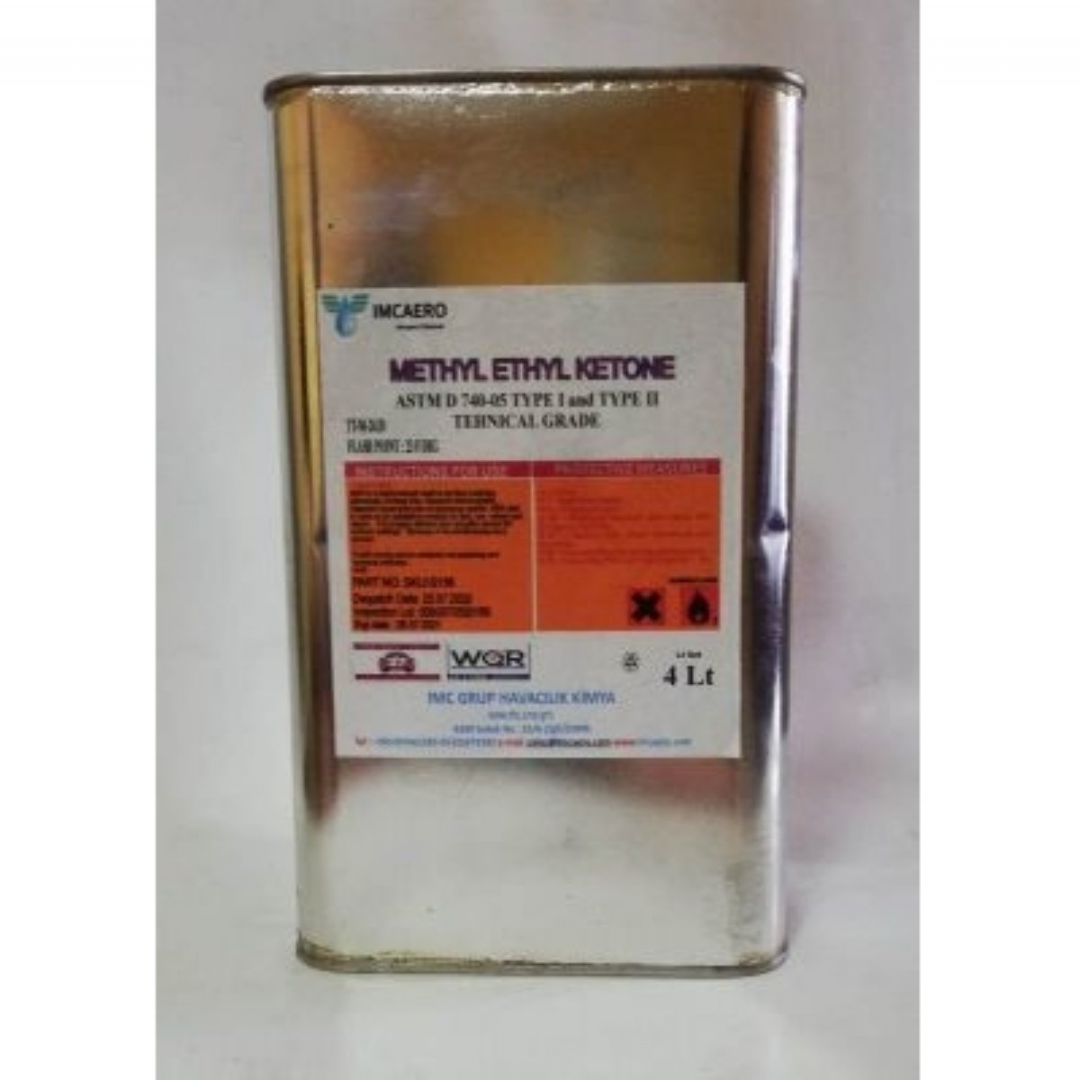 Mek 2 Butanone Methyl Ethyl Ketone Astm D 740 05 Usp24 Andacs 9th