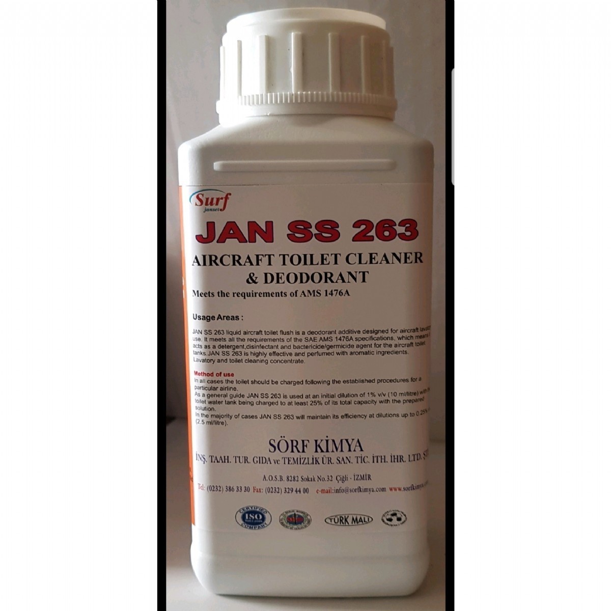 TOILET HYGIENE | JAN SS 263 AIRCRAFT TOILET DEODORANT,SANITIZER AND CLEANER AMS 1476B SKU11963  | 38 | aircraft, aircraft, ams, ardrox, chemetal, imcaero, surfchemistry, nsn, nato, military, boeing, falcon, airbus, helicopter, control, toilet, hygiene, JAN SS 263 AIRCRAFT TOILET DEODORANT, SANITIZER AND CLEANER AMS 1476B SKU11963  | 